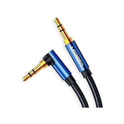 UGREEN HiFi AUX Cable – 3.5mm Male to Male, Braided, Gold-Plated -60179