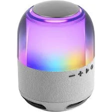 Mars Gaming MSFLOWW – Bluetooth Speaker – 5.3 – 360° RGB – 15W DeepBass – White