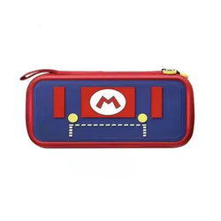 3D Travel Carrying Case for Nintendo Switch OLED and Nintendo Switch – Super Mario Red & Blue Edition – Hard Shell Protective Storage Case