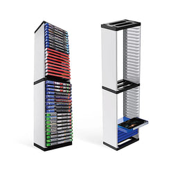 DOBE Game Storage Stand for 36 Physical Game Discs for PS4, PS5, Xbox Series X|S & Nintendo Switch