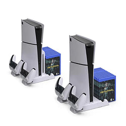 Multifunctional Cooling Stand for PS5 Slim Disc & Digital