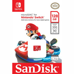SanDisk 128GB microSDXC Card Licensed for Nintendo Switch – Official Nintendo Licensed Storage Card