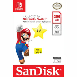 SanDisk 256GB microSDXC Card Licensed for Nintendo Switch – Official Nintendo Licensed Storage Card