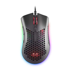 Mars Gaming MMEX – Gaming Mouse – 32000 DPI – Optical Switches – 75g – RGB – Feather Design – Black