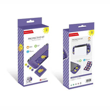 Splatoon 3 Inspired Protective Kit 4-in-1 for Nintendo Switch OLED – Complete Protection Set