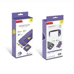 Splatoon 3 Inspired Protective Kit 4-in-1 for Nintendo Switch OLED – Complete Protection Set