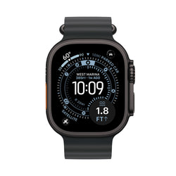 Apple Watch Ultra 3 GPS + Cellular 49mm, Black Titanium Case, Black Ocean Band, S10 Chip, Satellite Communications, Advanced Health & Fitness Tracking