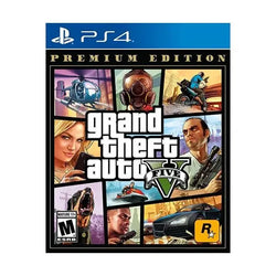 Grand Theft Auto V: Premium Edition – PS4 Game – Action / Open-World Crime