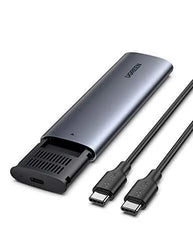 UGREEN M.2 NVMe SSD Enclosure – 10Gbps USB-C 3.1 Gen 2, Aluminum Case, Up to 2TB -10902