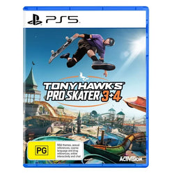 PlayStation 5 Tony Hawk’s Pro Skater 3 + 4 Game – Skateboarding Sports Game PS5 Game Disc Edition