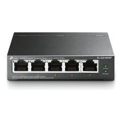 TP-Link SG1005P – 5-Port Gigabit Switch with 4-Port PoE+ (65W)