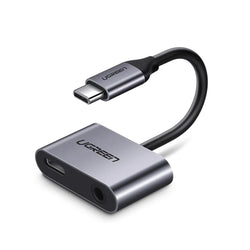 UGREEN 2-in-1 USB-C to 3.5mm Headphone & USB-C Charging Port -60164