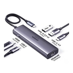 UGREEN 6-in-1 USB-C HUB Docking Station with 4K 60Hz HDMI & Power Delivery Port -45000