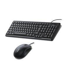 UGREEN High-Quality Wired Combo Keyboard & Mouse Set Eng/Arabic - 55915