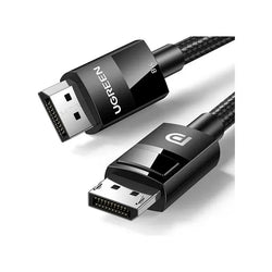 UGREEN 8K DisplayPort 1.4 Male to Male Braided Cable – High-Speed Video & Audio Transmission -80391