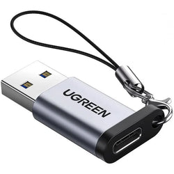 UGREEN USB-C Female to USB-A 3.0 Male Adapter, Support Charging & Data Sync -50533