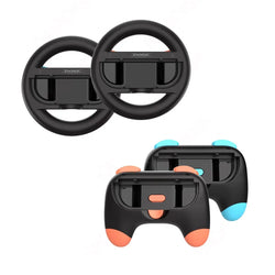 DOBE Game Accessories Bundle 4‑in‑1 Controller Grips & Steering Wheels