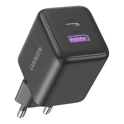 UGREEN 45W Dual-Port USB-A + USB-C Smart & Fast Charger for Phones, Tablets & iPads -65057