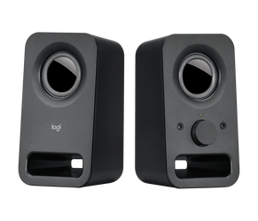 Logitech Z150 Stereo Speakers – 3W RMS – 3.5mm Audio – Black